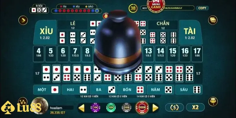 Tổng hợp những lựa chọn cược hấp dẫn trong Sicbo Lu88